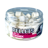 LK Baits POP-UP Pellets in dip Garlic 12mm, 40g
