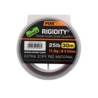 Fox Edges návazcový vlasec Rigidity Chod Filament 30m Trans Khaki