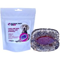 LK Baits Pet Nutrigel Dog, bárány ízületi táplálékkal és probiotikumokkal, L-XL, 200g