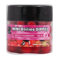 LK Baits Mini Boilies in Dip Wild Strawberry 12mm 150ml