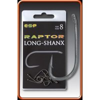 ESP háčky Raptor Long-Shanx vel. 7, 10ks