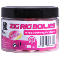 Kulki LK Baits Zig Rig Wild Strawberry/Carp Secret 14mm, 150 ml