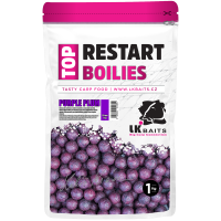 LK Baits Top ReStart Boilies Purple Plum  18 mm, 1kg