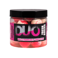 LK Baits DUO X-Tra Fresh Boilies Wild Strawberry/Carp Secret 18mm 250ml