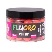 LK Baits POP UP Fluoro Wild Strawberry 14mm 150 ml