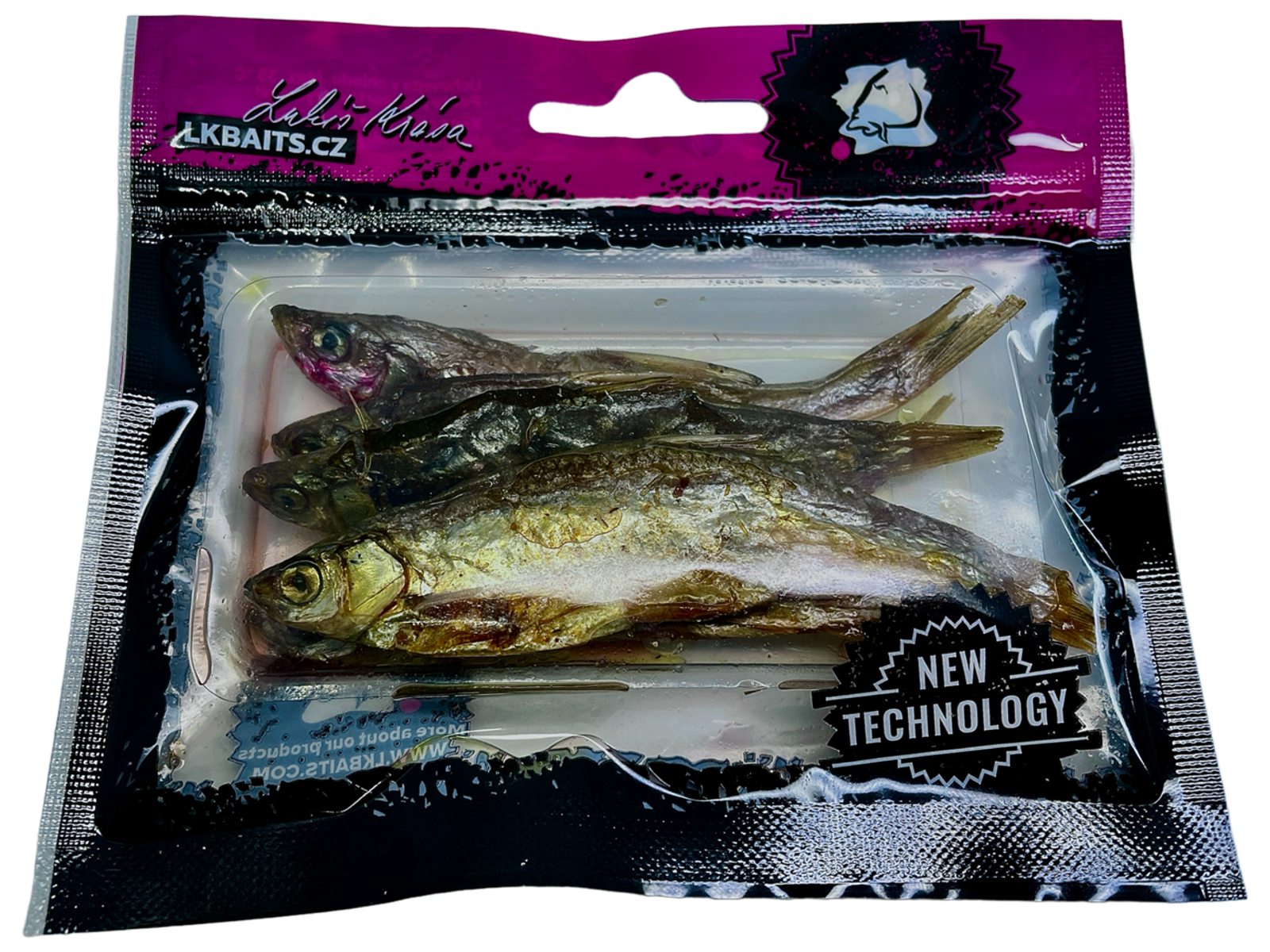 LK Baits Dipovaná Rybička Predátor XL 6-10cm 5ks