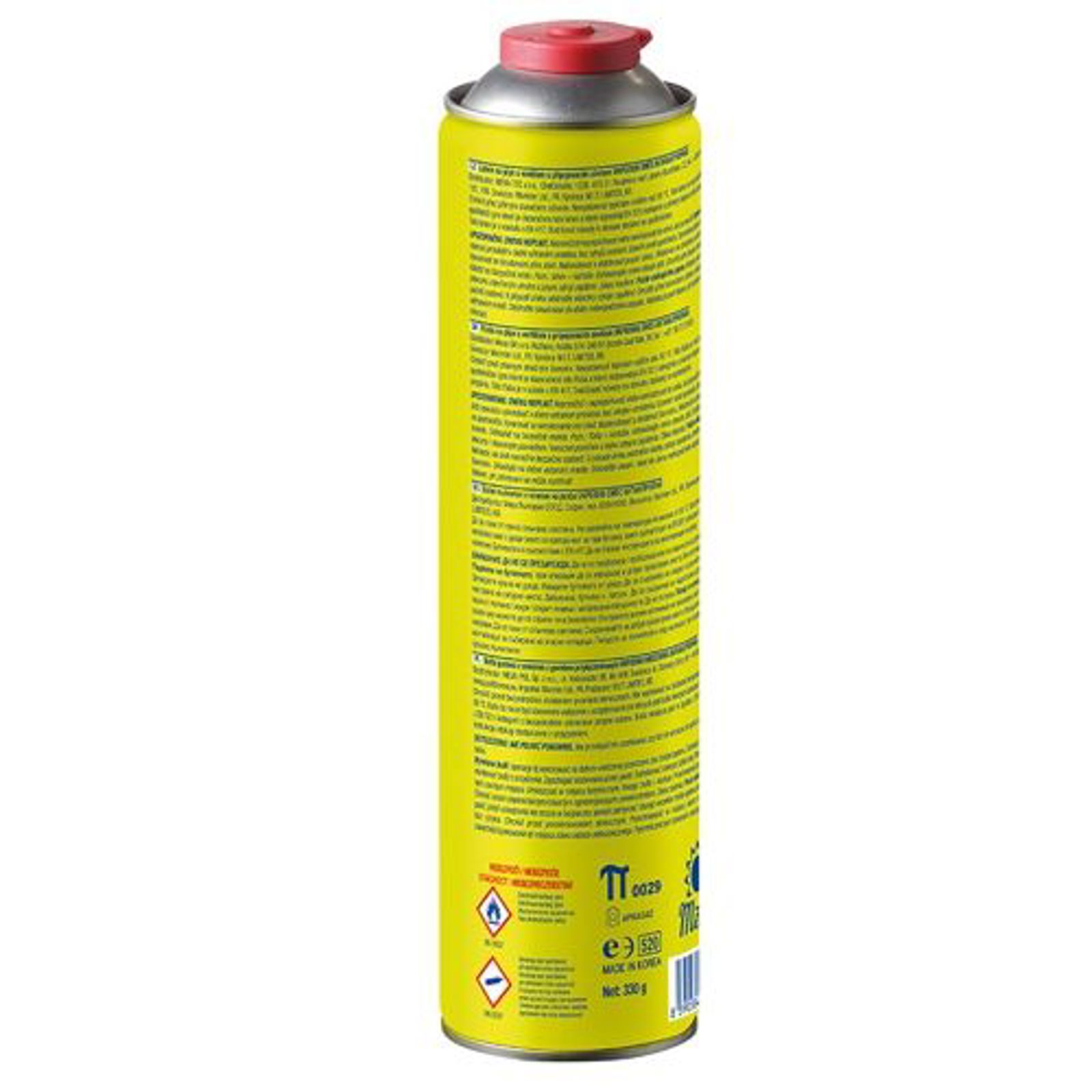 MEVA Plynová kartuše na závit 330G