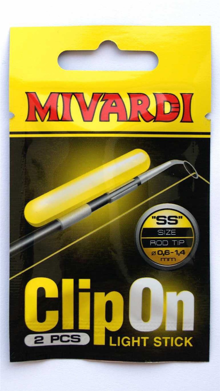 Mivardi Chemické světlo ClipOn 1.5-1.9mm 2ks