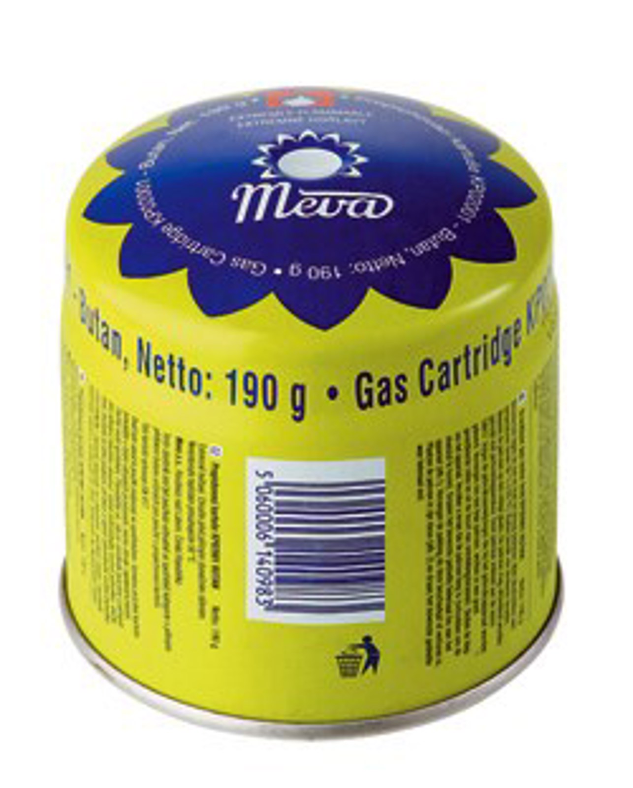 MEVA Plynová kartuše  propichovací - butan 190g