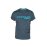 Drennan triko T-Shirt Grey/Aqua vel. XL