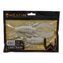Westin gumová nástraha CreCraw Creaturebait 14cm 32g Glow White