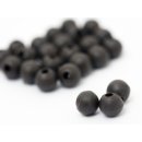 Korda gumové korálky Rubber Beads 4mm Khaki 25ks