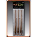 ESP návazce Leadcore Lead Clip 1,5m Sandy Gravel
