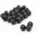 Korda gumové korálky Rubber Beads Brown 5mm 25ks