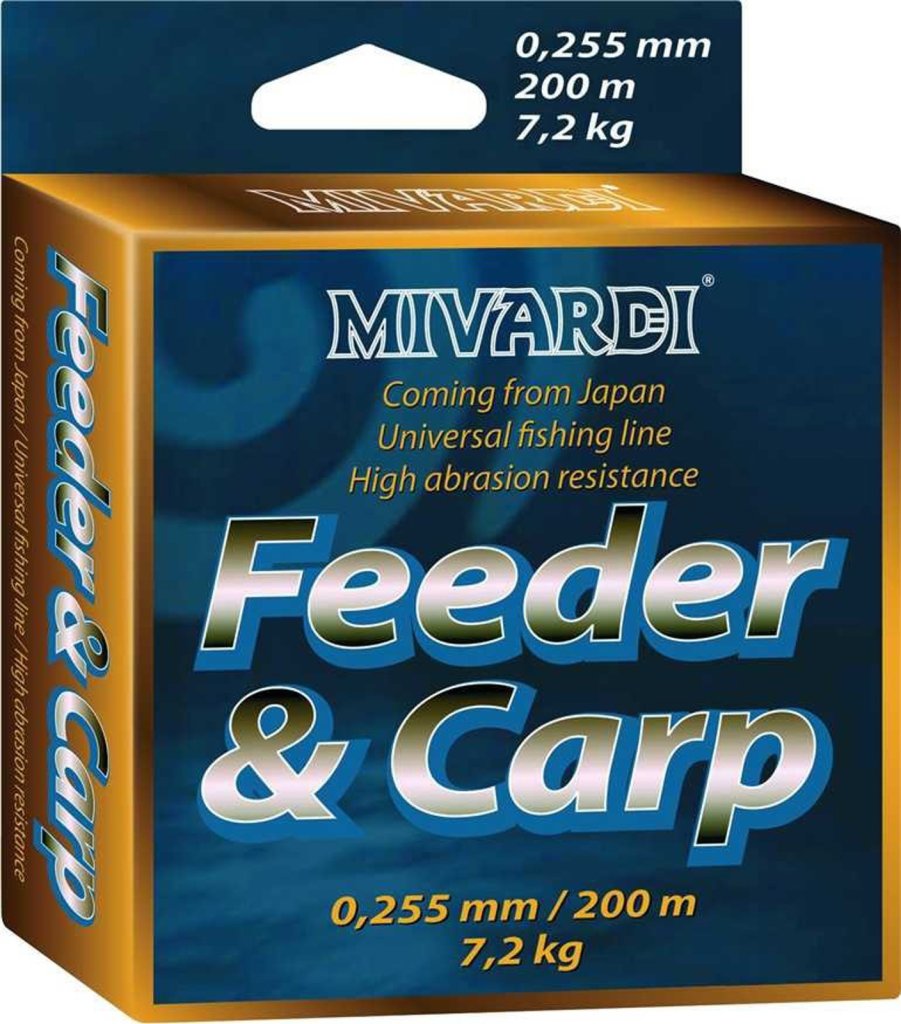 Levně Mivardi vlasec Carp a Feeder 0,165 mm 200 m