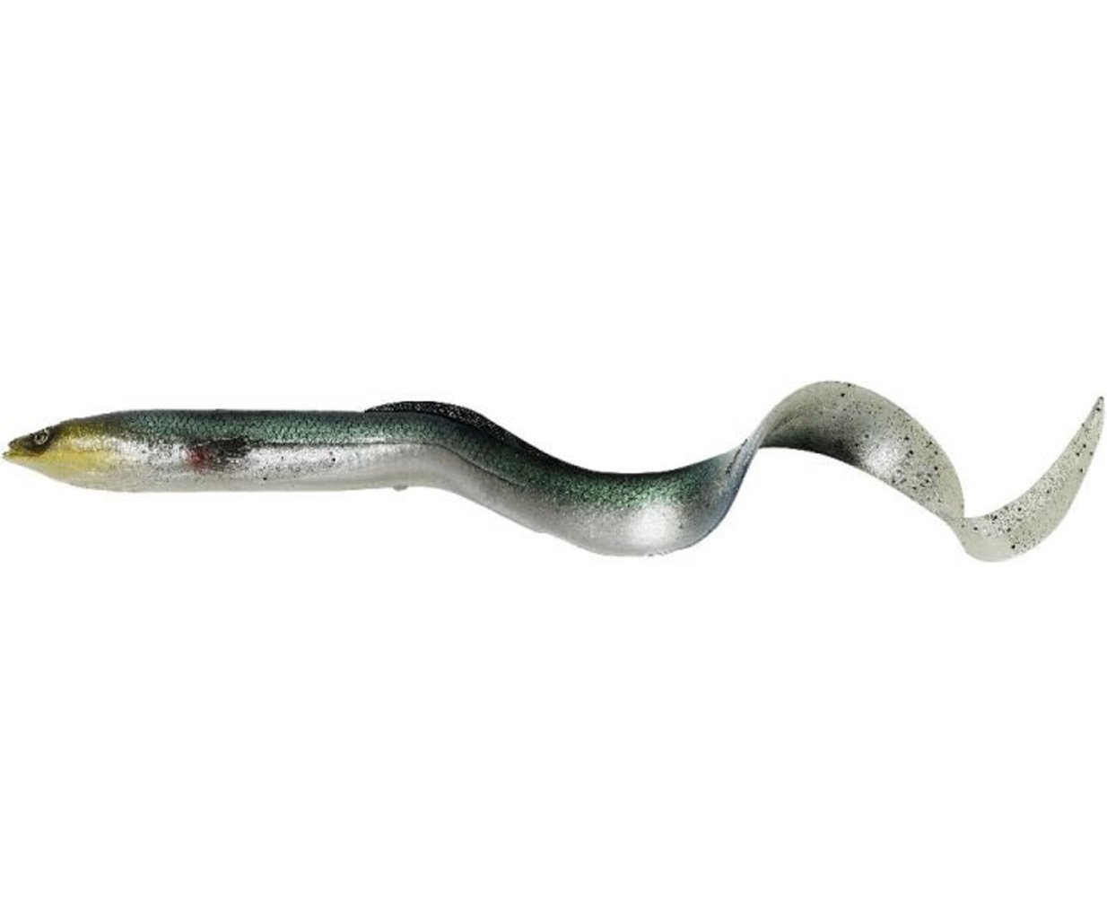 Levně Savage Gear gumová nástraha LB 3D Real Eel 15cm 12g Green Silver