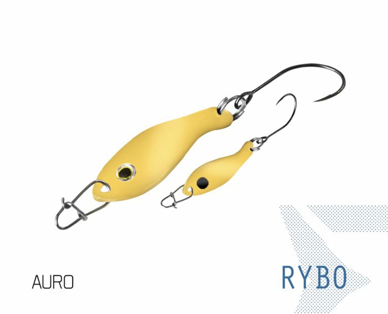 Levně Delphin plandavka RYBO 0.5g Auro Hook #8
