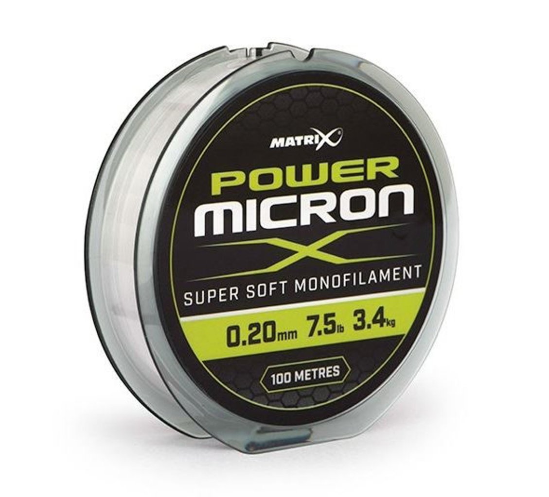 Levně Matrix vlasec Power Micron X 100m 0,12mm 3,5lb
