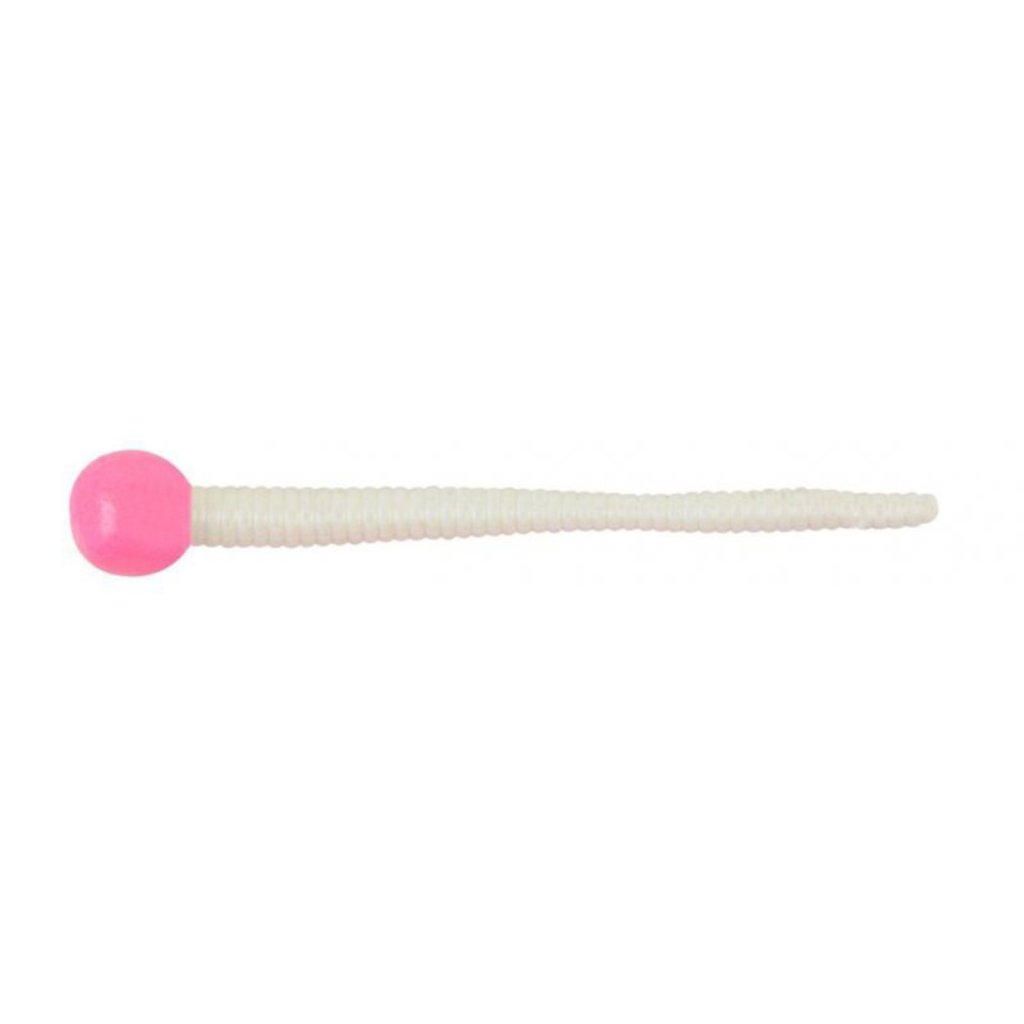 Levně Berkley PowerBait gumová nástraha Twister Mice Tail (myší ocásek) 8cm Bubblegum/White