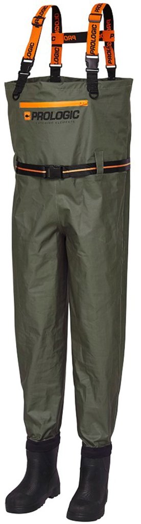 Levně Prologic brodící kalhoty Inspire Chest Bootfoot Wader Eva Sole Green XL 44/45
