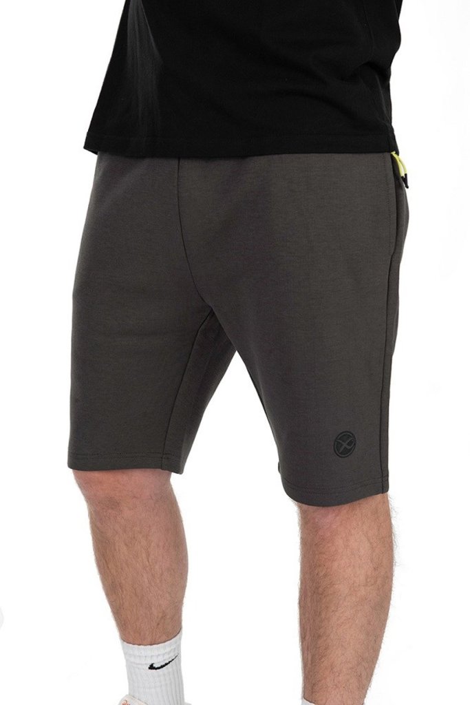 Levně Matrix kraťasy Black Edition Jogger Shorts Grey Lime vel.XL