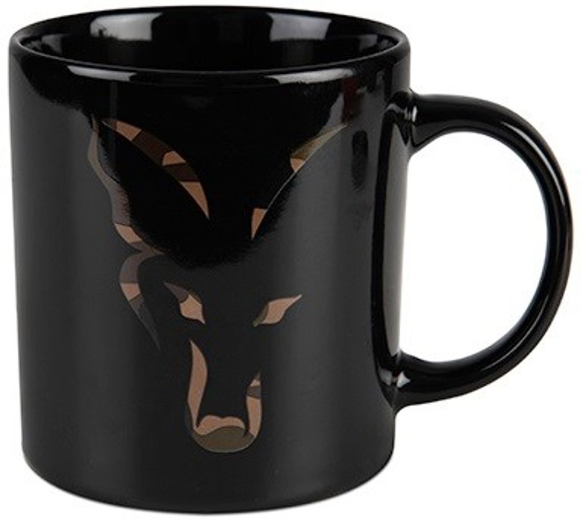 Levně Fox hrnek Black And Camo Head Ceramic Mug 350ml