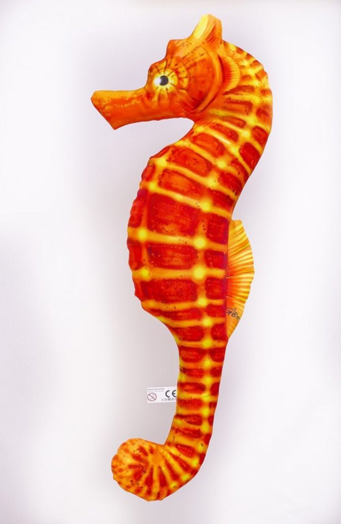 Levně Gaby polštář Mořský koník červený 60 cm