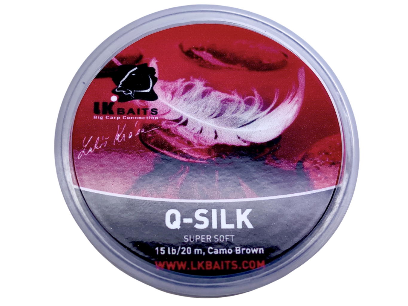 Levně LK Baits šňůrka Q – Silk 25lb 20m Camo Brown