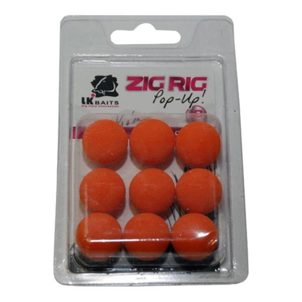 Levně LK Baits ZIG RIG Pop–Up 18 mm – Orange