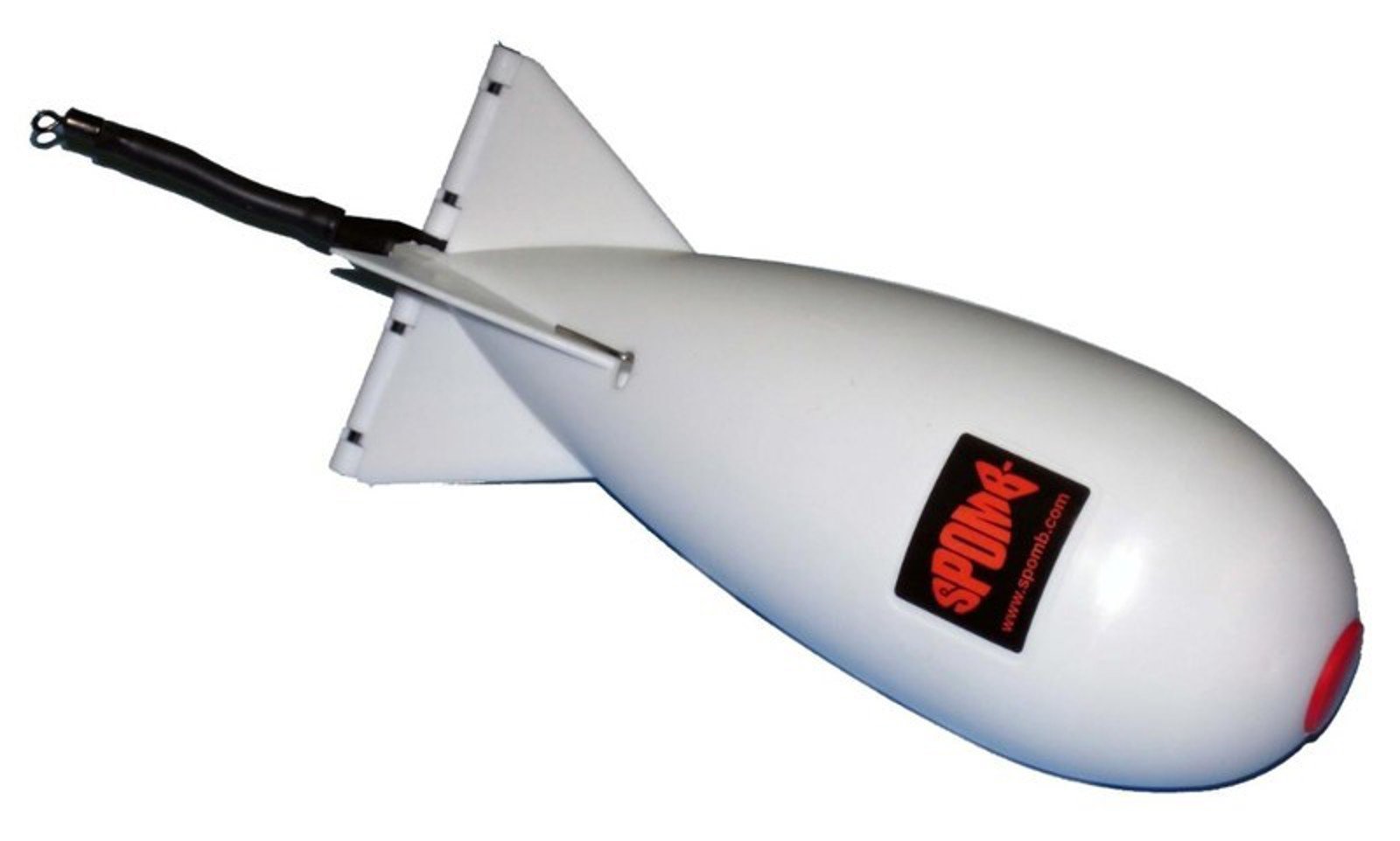 Levně Spomb zakrmovací raketa Large White (bílá)