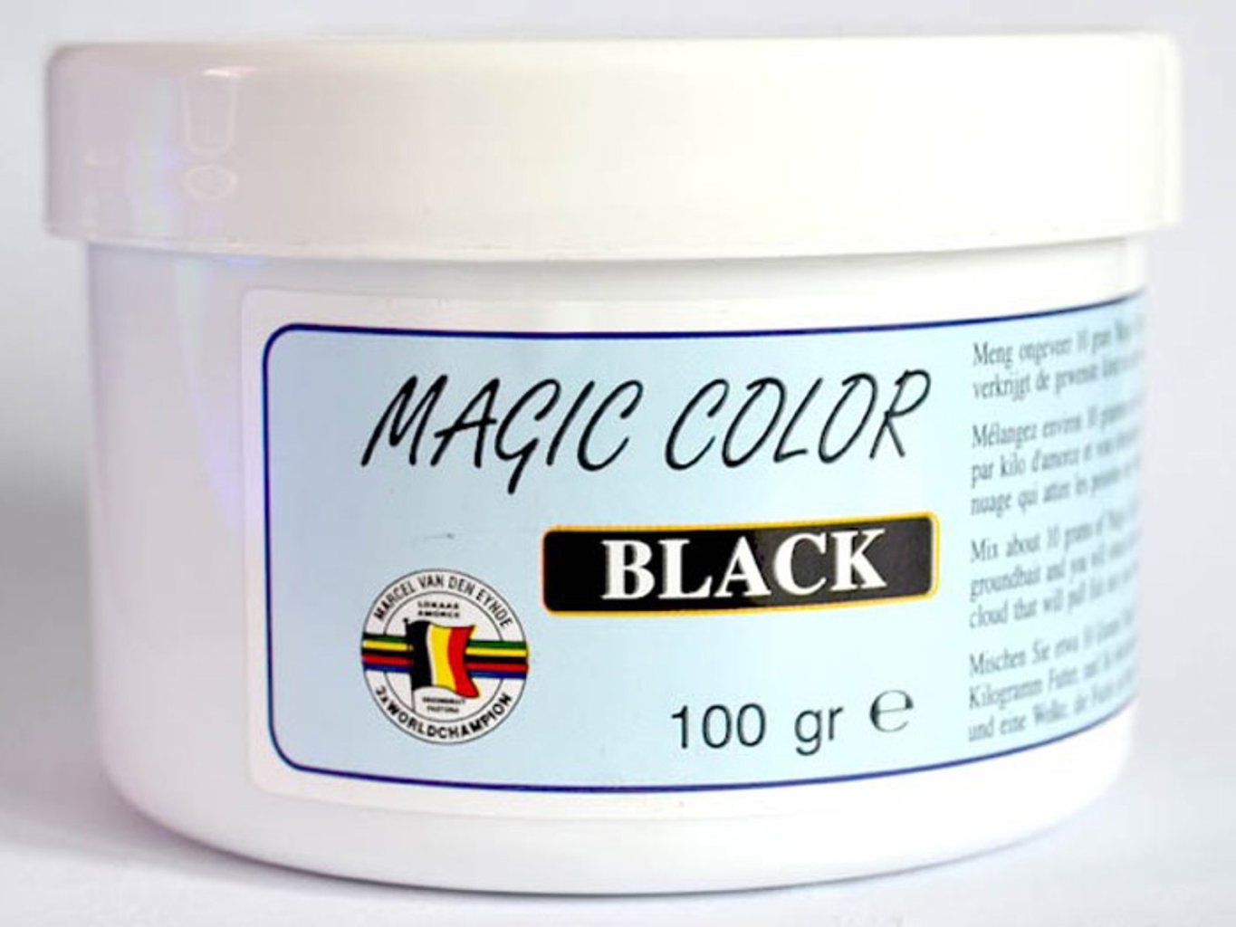 Levně MVDE barva do návnad Magic Color Black 100g
