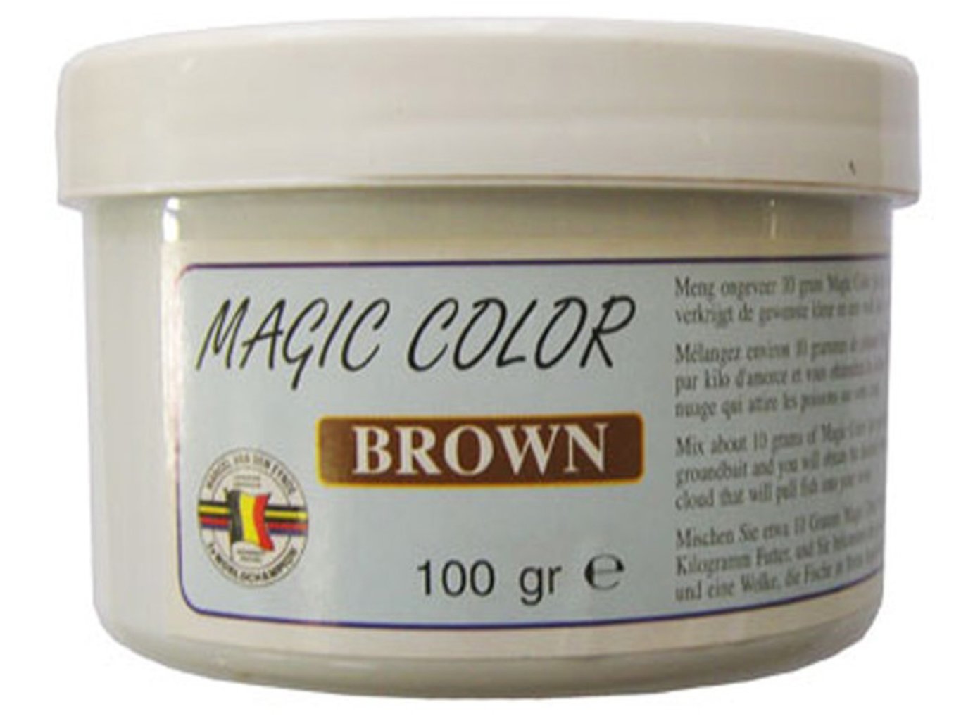 Levně MVDE barva do návnad Magic Color Brown 100g