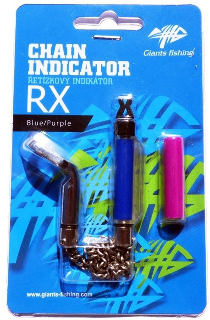 Levně Giants Fishing řetízkový indikátor Chain Indicator RX Blue/Purple