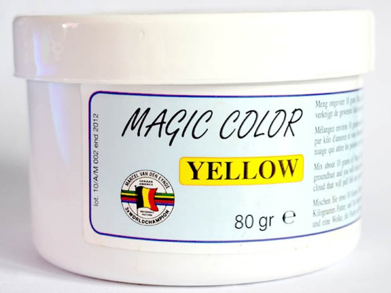Levně MVDE barva do návnad Magic Color Yellow 80g