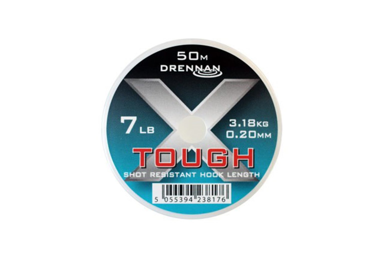 Levně Drennan vlasec X-Tough Hooklink 50m 0,24m 4,50kg