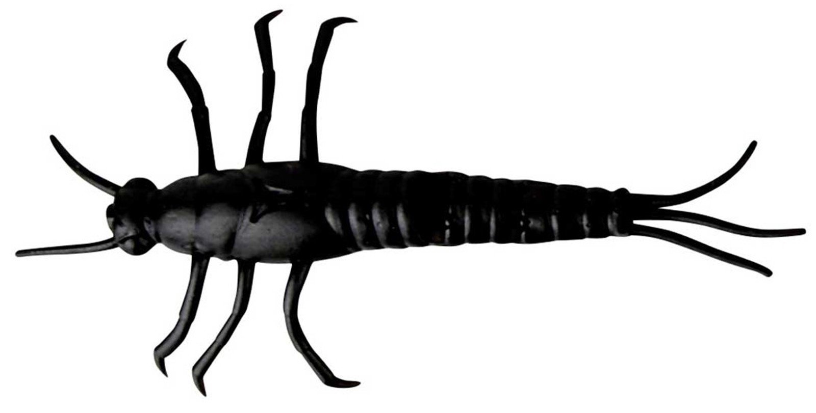 Levně Savage Gear imitace hmyzu 3D PVC Mayfly 50mm 8ks Black