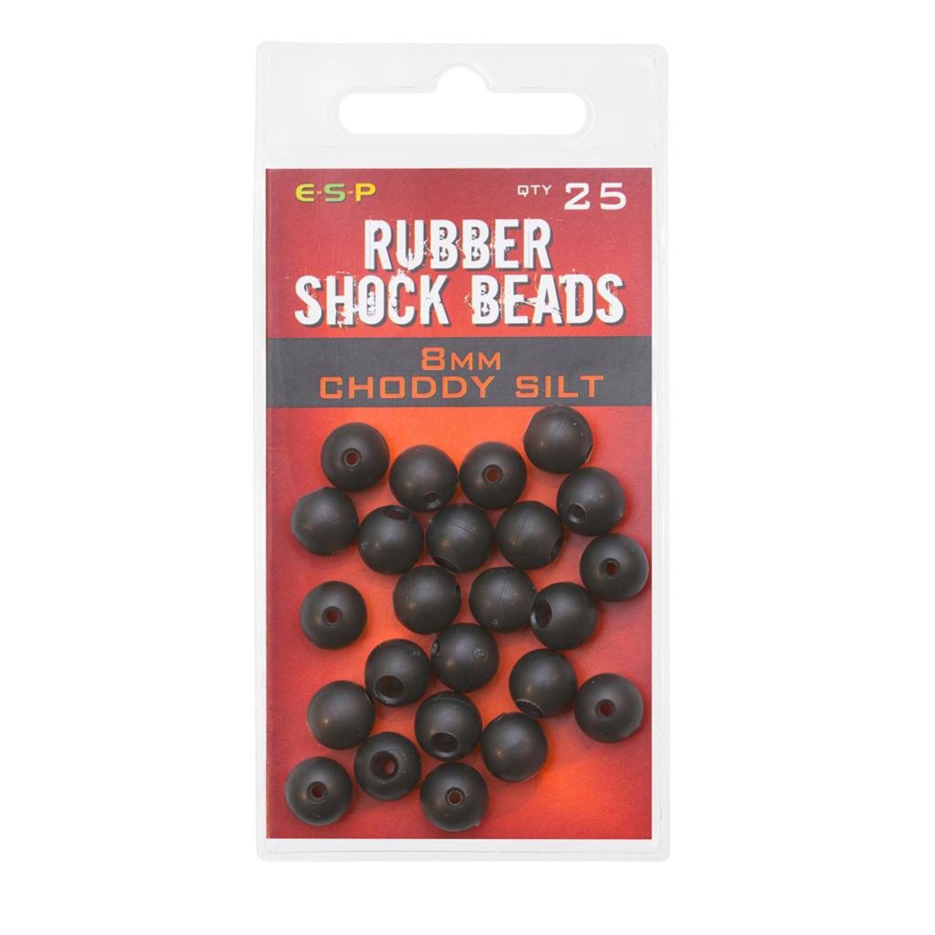 Levně ESP gumové korálky Rubber Shock Beads Choddy Silt 8mm