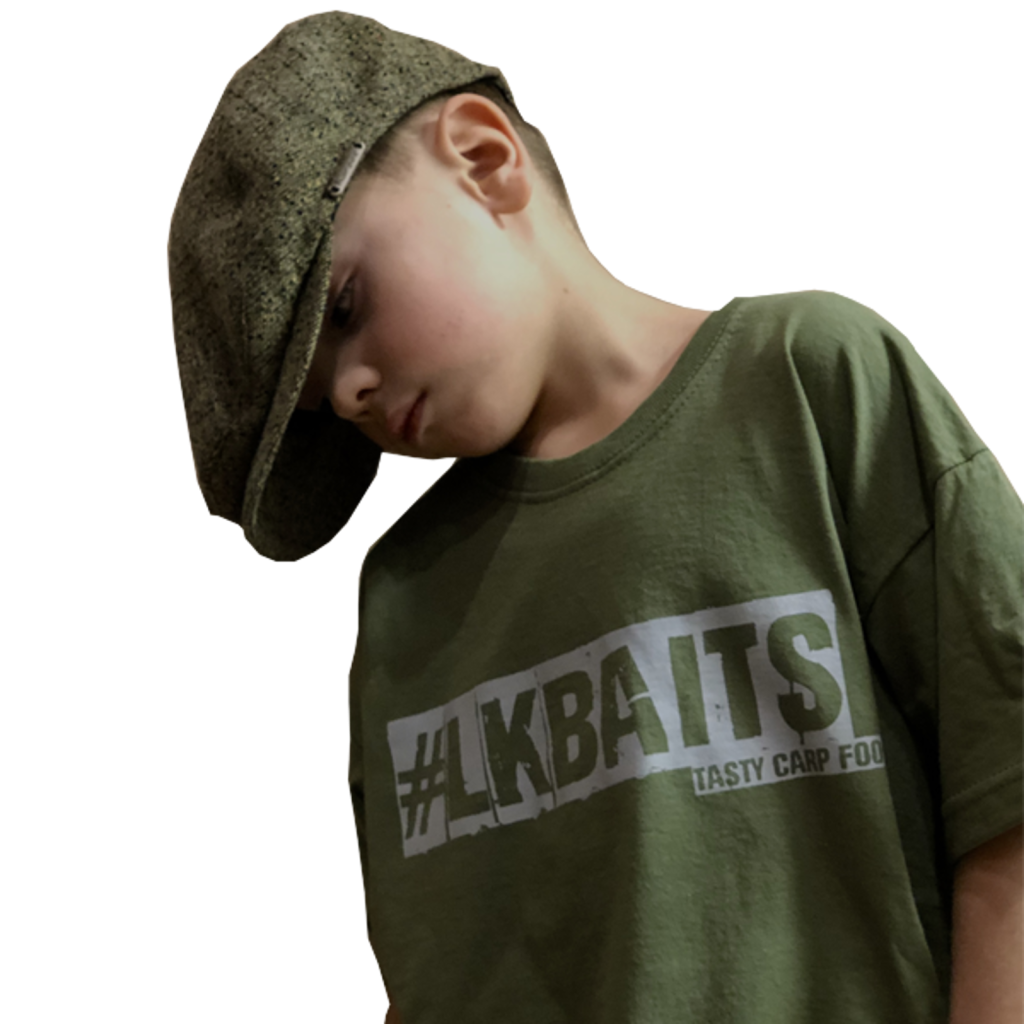Levně LK Baits dětské triko Potisk světle zelené 152 cm