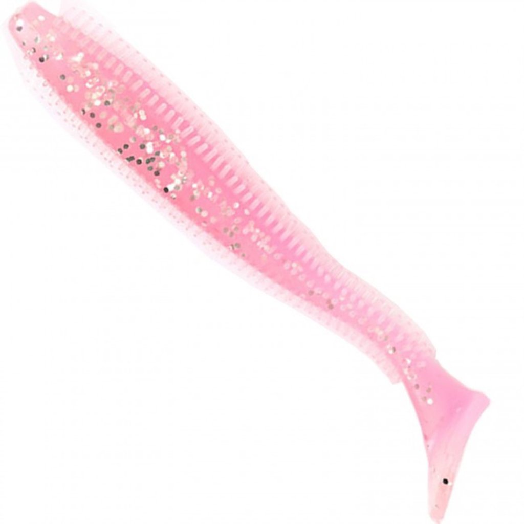 Levně Fox Rage gumová nástraha Spikey Shad Ultra UV Pink Candy 6cm