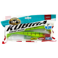 Lucky John 3D Kubira Swim Shad 7" Blistr 2ks