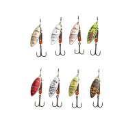 DAM třpytka Effzett Spinner FZ Predator Silver-Glitter