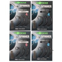 Korda návazec Spinner hook sections Kurv vel.4