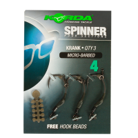 Korda návazec Spinner hook sections Krank vel.4
