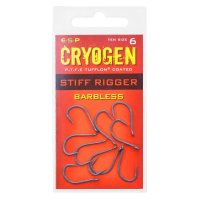 ESP háčky Cryogen Stiff Rigger Barbless vel. 6 10ks