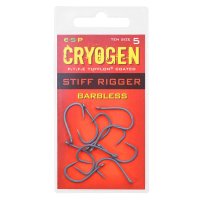 ESP háčky Cryogen Stiff Rigger Barbless vel. 8 10ks