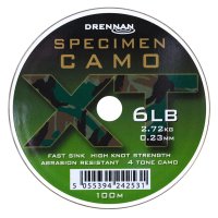 Drennan vlasec Specimen Camo XT 5lb, 0,20 mm, 100m