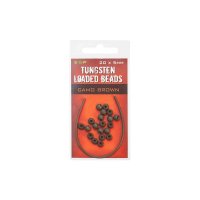ESP tungstenové korálky Tungsten Loaded Bead 5 mm Brown
