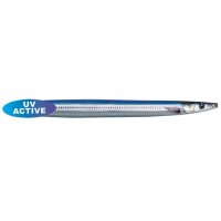 Savage Gear pilker Line Thru Sandeel 125mm 19g 14-Blue Sliver