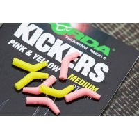 Korda rovnátko na háček Kickers Medium Red/White 10ks