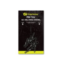 RidgeMonkey obratlík RM-Tec Quick Change Heli Ring Swivel Velikost 8 8ks